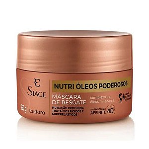 Máscara Siage Eudora Nutri Óleos Poderosos 250g