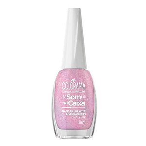 Esmalte Cintilante Colorama Som Na Caixa Dançar Um Xote Agarradinho 8ml
