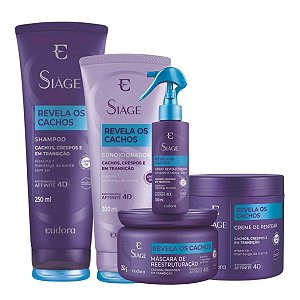 Kit Siage Eudora Revela Os Cachos C/5