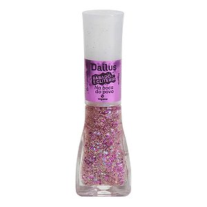 Esmalte Dailus Babado e Gliteria 8ml Na Boca do Povo