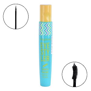Máscara de Cílios + Delineador 2 em 1 Ruby Rose Eye Styler Curve e Volume Hb-8310 L6 7ml