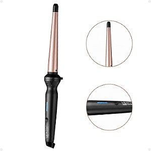 Modelador de Cachos Belliz Vertix X330 Cônico Cachos Naturais 210°c Bivolt