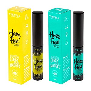 Kit Vizzela Delineador Have Fun Copa 4ml C/2