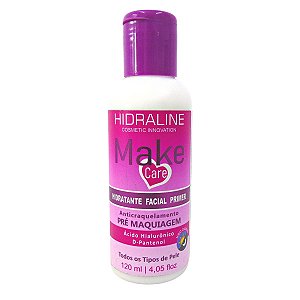 Hidratante Facial Primer Hidraline D-pantenol Make Care 120ml