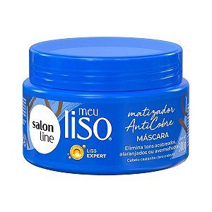 Máscara Matizadora Anticobre Salon Line Meu Liso 300g