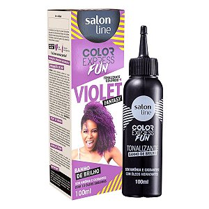 Tonalizante Colorido Salon Line Color Express Fun Violet Fantasy 100ml
