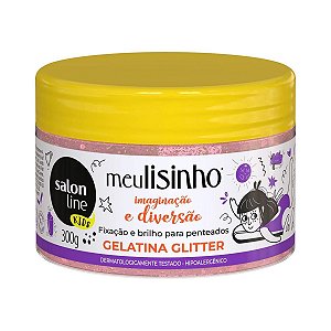 Gelatina Glitter Salon Line Meu Lisinho Imaginação e Diversão 300g