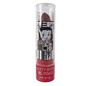 Batom Matte Safira Betty Boop Girl Power 2gr