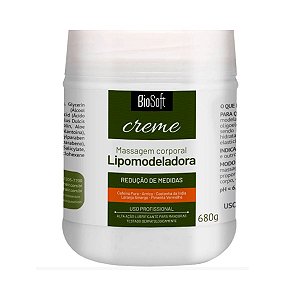 Creme de Massagem Corporal Biosoft Lipomodeladora 680g