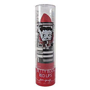 Batom Matte Safira Betty Boop Red Lips 2gr