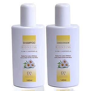 Shampoo + Condicionador Anaconda Biondina Camomila 140ml
