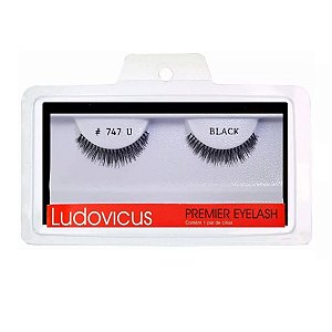 Cílios Postiços Ludovicus Premier Eyelash 747 U Black