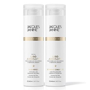 Kit Jacques Janine Liso Absoluto: Shampoo e Condicionador 240ml