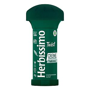 Creme Desodorante Herbíssimo Tradicional Twist 45g