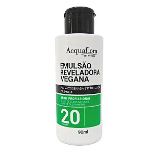Emulsão Reveladora Vegana Acquaflora 20 Volumes 90ml
