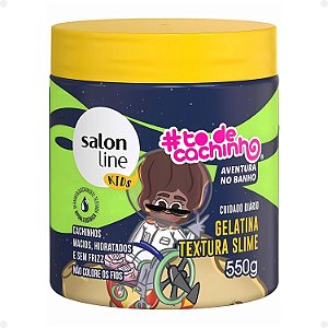 Gelatina Textura Slime Salon Line Kids #todecachinho Aventura No Banho 550g