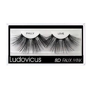 Cílios Postiços 8d Ludovicus Faux Mink Philly Love