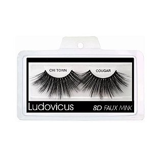 Cílios Postiços 8d Ludovicus Faux Mink Chi Town Cougar