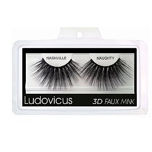 Cílios Postiços 3d Ludovicus Faux Mink Nashville Naughty