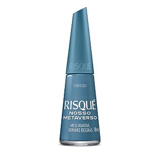 Esmalte Cremoso Risqué Nosso Metaverso Meu Avatar, Minhas Regras 8ml