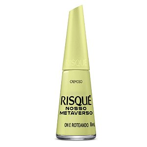 Esmalte Cremoso Risqué Nosso Metaverso On e Roteando 8ml