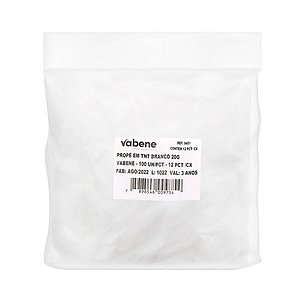 Propé Vabene em Tnt Descartável Branco C/100 Uni Tam:único