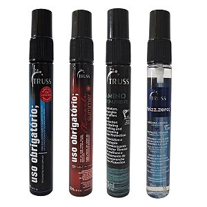 Kit Truss Uso Obrigatório + Summer + Frizz Zero + Amino 30ml C/4