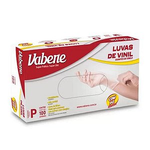 Luvas de Vinil Vabene Com Pó Tam:p C/100 Uni Ref.:1424