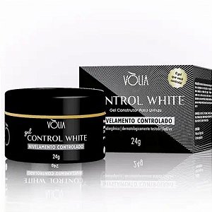 Gel Construtor Para Unhas Vólia Control White 24g