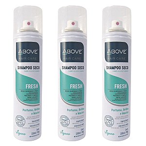 Kit Above Shampoo A Seco Hair Care Fresh 150ml C/3