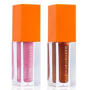 Kit Gloss Mari Maria Make Up de Aumento Labial Fire Kiss 4,5ml C/2