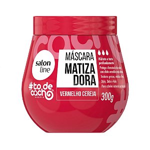 Máscara Matizadora Salon Line #todecacho Vermelho Cereja 300g