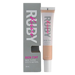 Base Fluida Ruby Kisses Skin Tint Efeito Natural 131 30ml