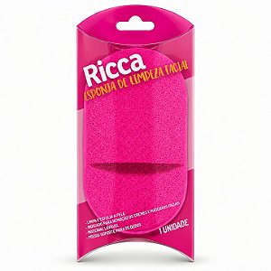 Esponja de Limpeza Facial Ricca Cód. 1822