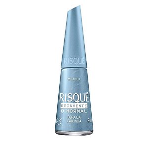 Esmalte Metalico Risque Reinvente O Normal Fora da Caixinha 8ml