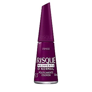 Esmalte Cremoso Risque Reinvente O Normal Politicamente Colorida 8ml