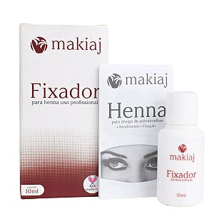 Fixador Para Henna Makiaj Uso Profissional 10ml