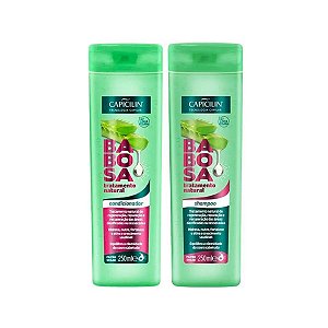 Shampoo + Condicionador Capicilin Tratamento Natural Babosa C/2