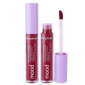 Batom Liquido Ruby Rose Mood Desire 01 3,2ml