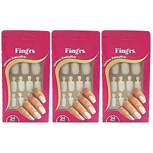 Kit Unhas Postiças Fing'rs Executive Ref. 1278 C/3