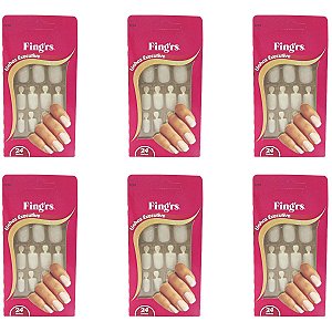 Kit Unhas Postiças Fing'rs Executive Ref. 1278 C/6