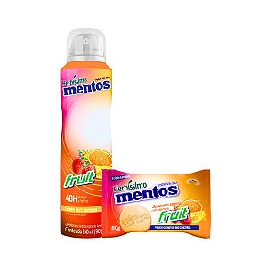 Kit Sabonete Vegetal + Desodorante Herbsimo Mentos Fruit