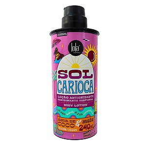 Loção Antioxidante Corporal Lola Sol Carioca 240ml