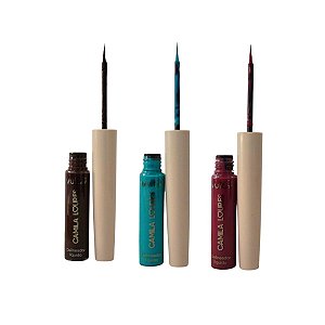 Kit Delineador Colorido Camila Loures Vult C/3