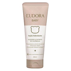 Loção Hidratante Eudora Baby Algodão & Extrato de Calêndula 200ml
