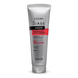 Shampoo Siage Eudora Men Estimula O Crescimento 250ml