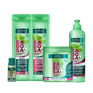 Kit Capicilin Tratamento Natural Babosa C/5 Un