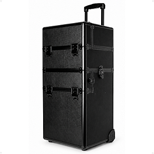 Maleta Carrinho Indice Tokyo Nyx 2 Andares 2 Rodinhas Preta Ref.2739