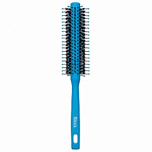 Escova Redonda Mista Ricca Azul Cod.183