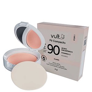 Pó Compacto Vult Fps 90 Claro 6g